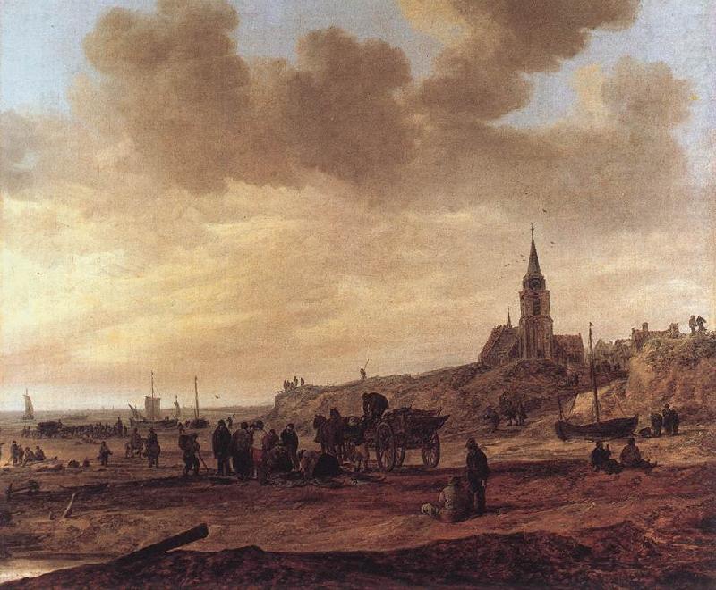 Beach at Scheveningen, Jan van Goyen